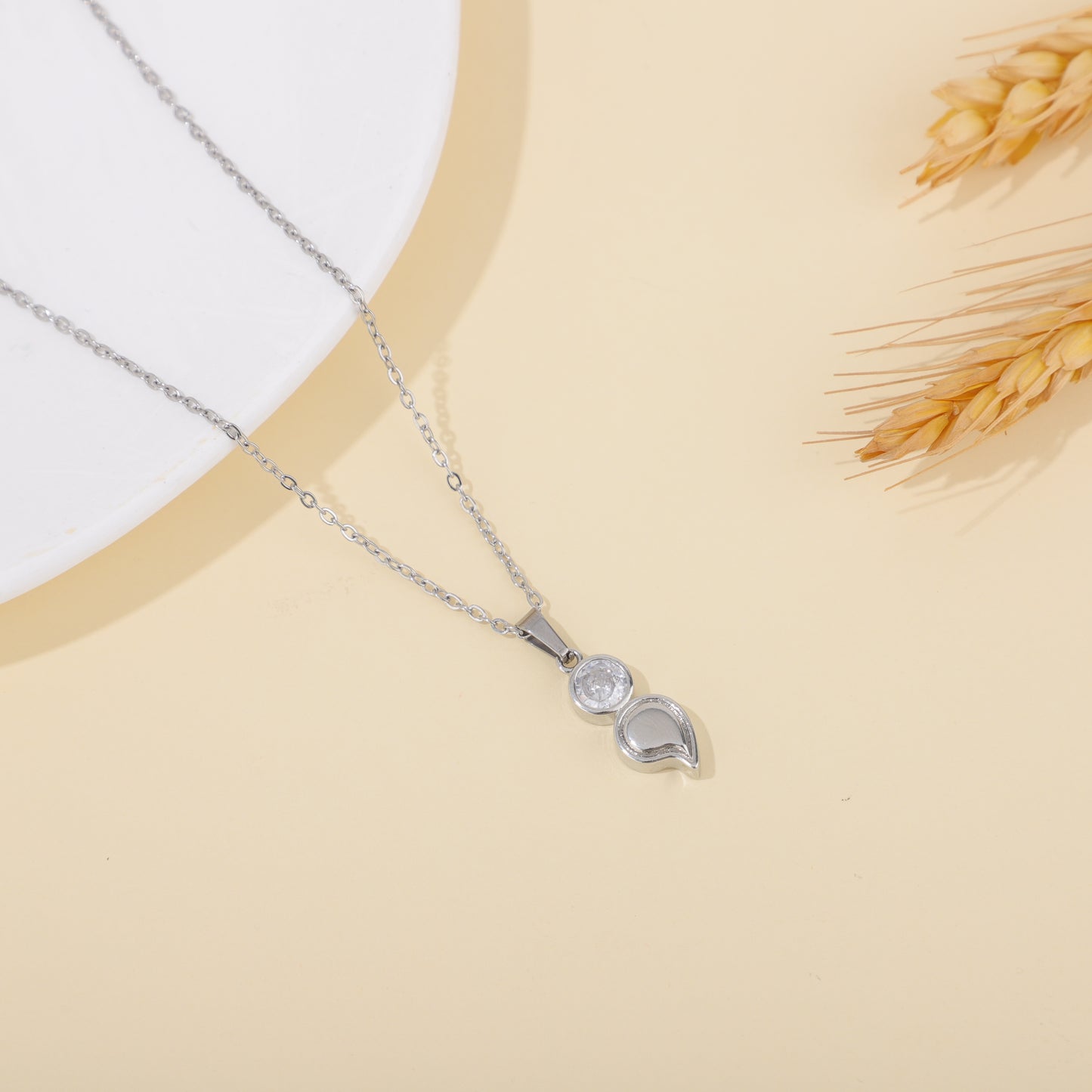 Semicolon Necklace
