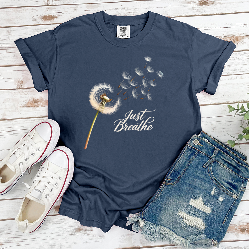 Just Breathe Dandelion Tee