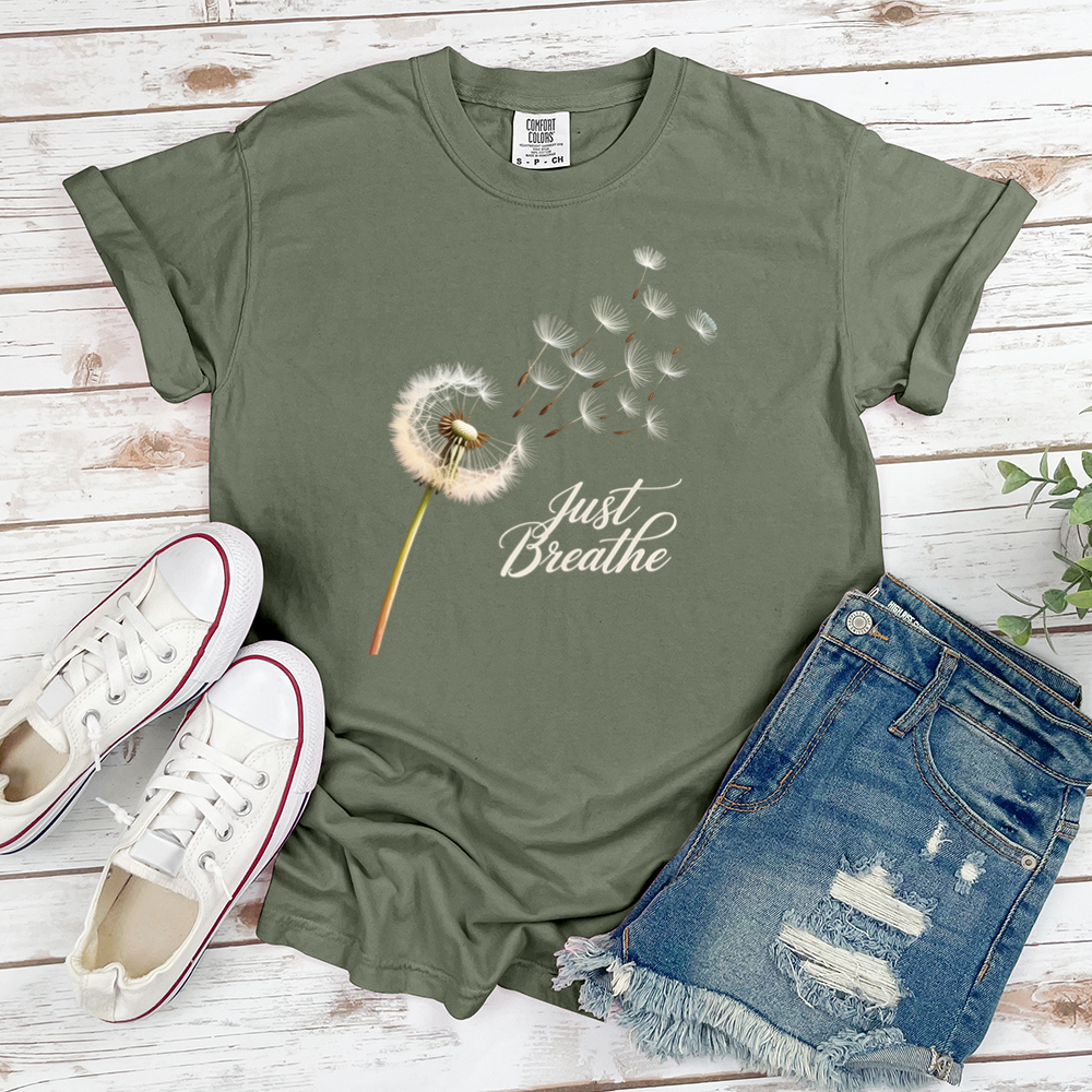 Just Breathe Dandelion Tee