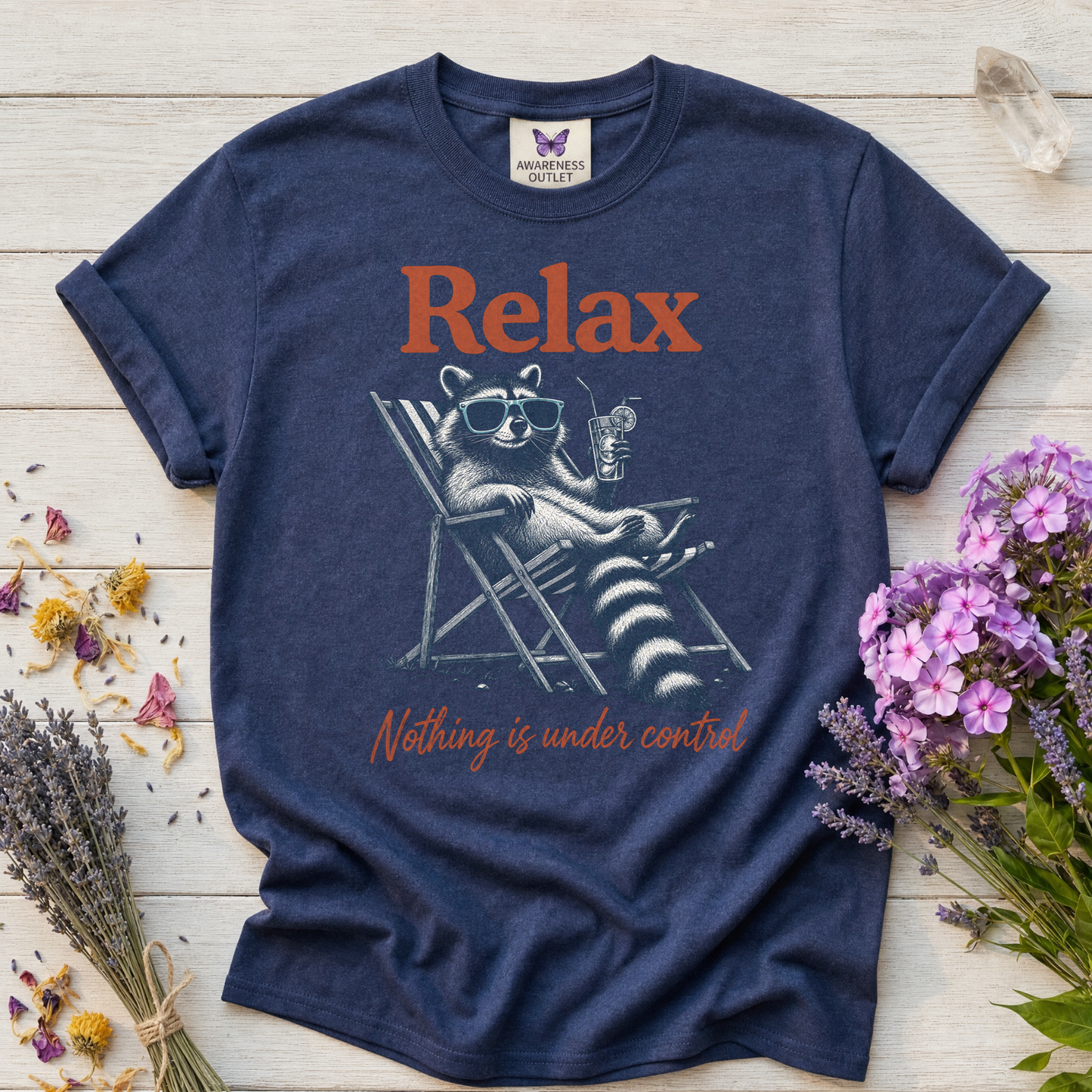 Relax Raccoon Tee