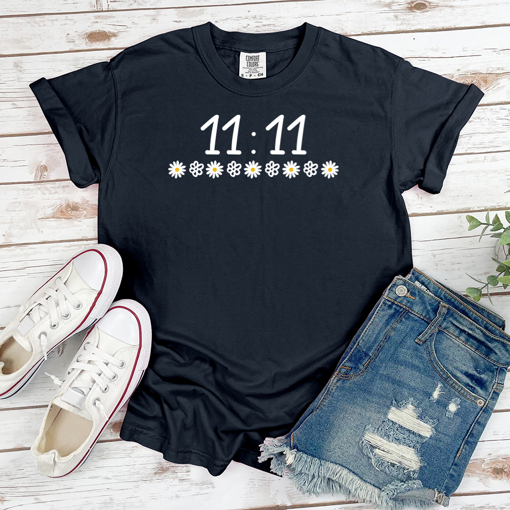 11:11 Flower Tee