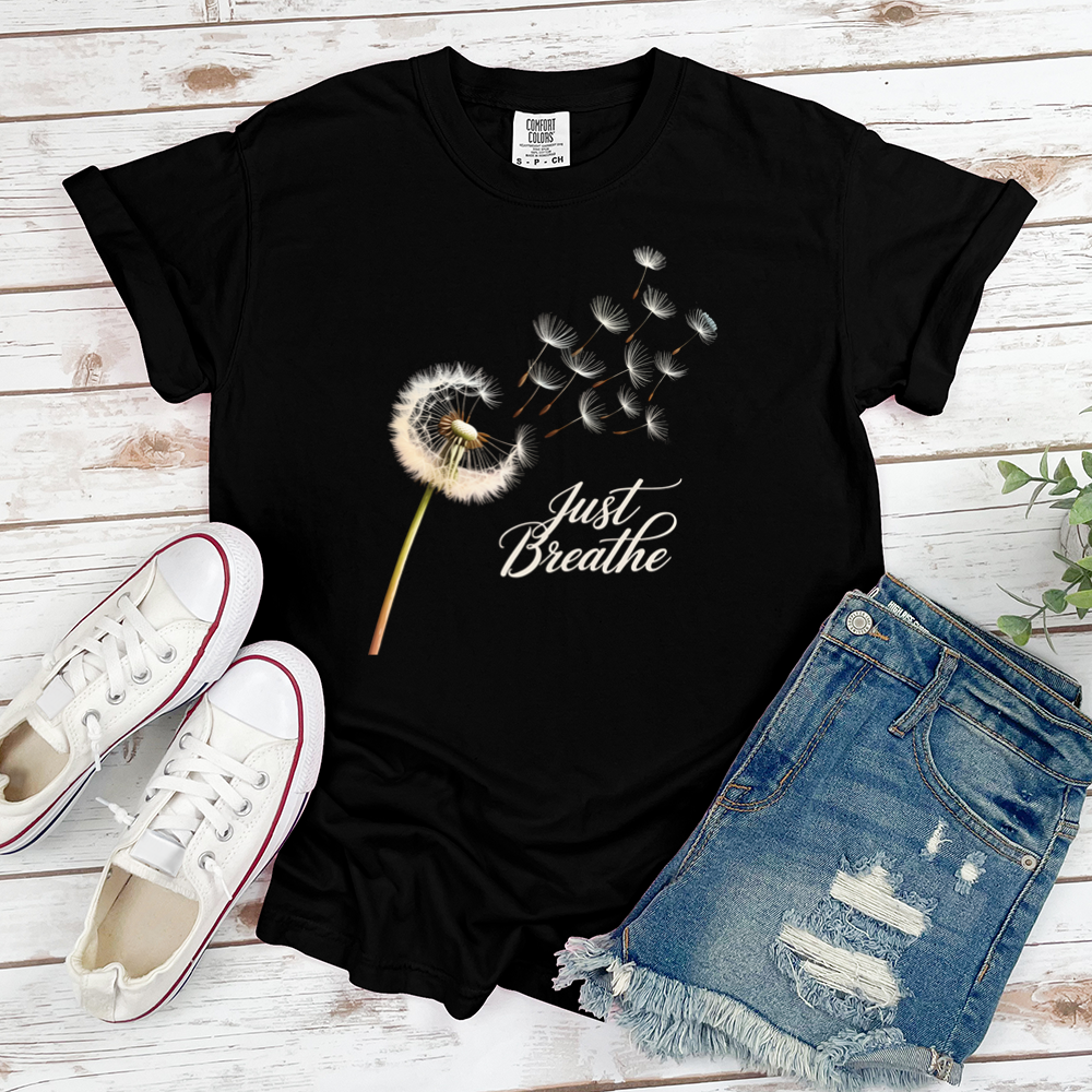 Just Breathe Dandelion Tee