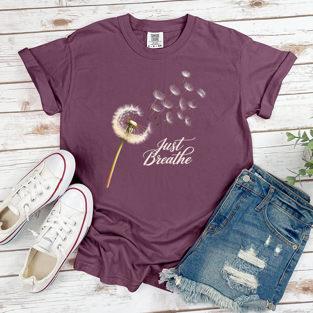 Just Breathe Dandelion Tee