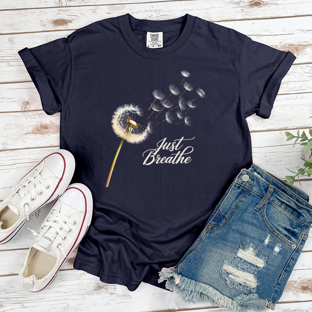 Just Breathe Dandelion Tee
