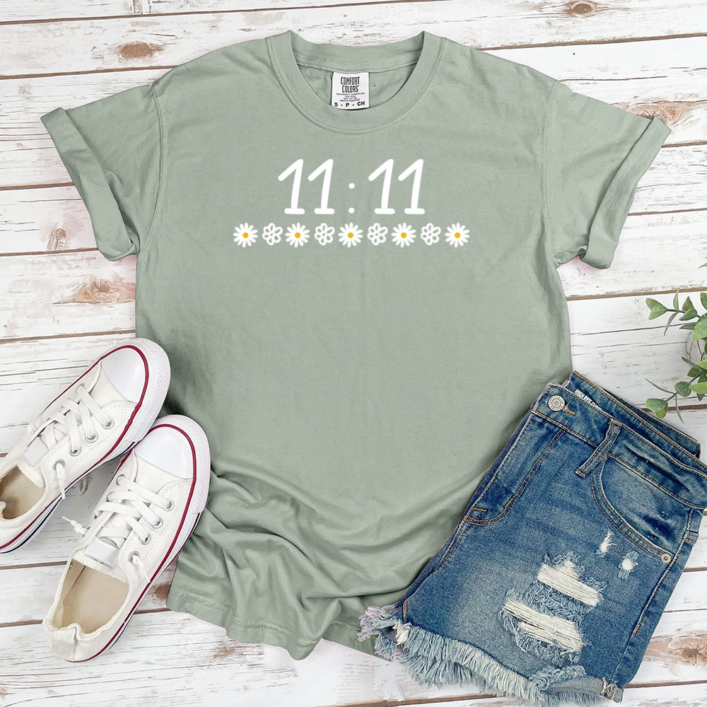 11:11 Flower Tee