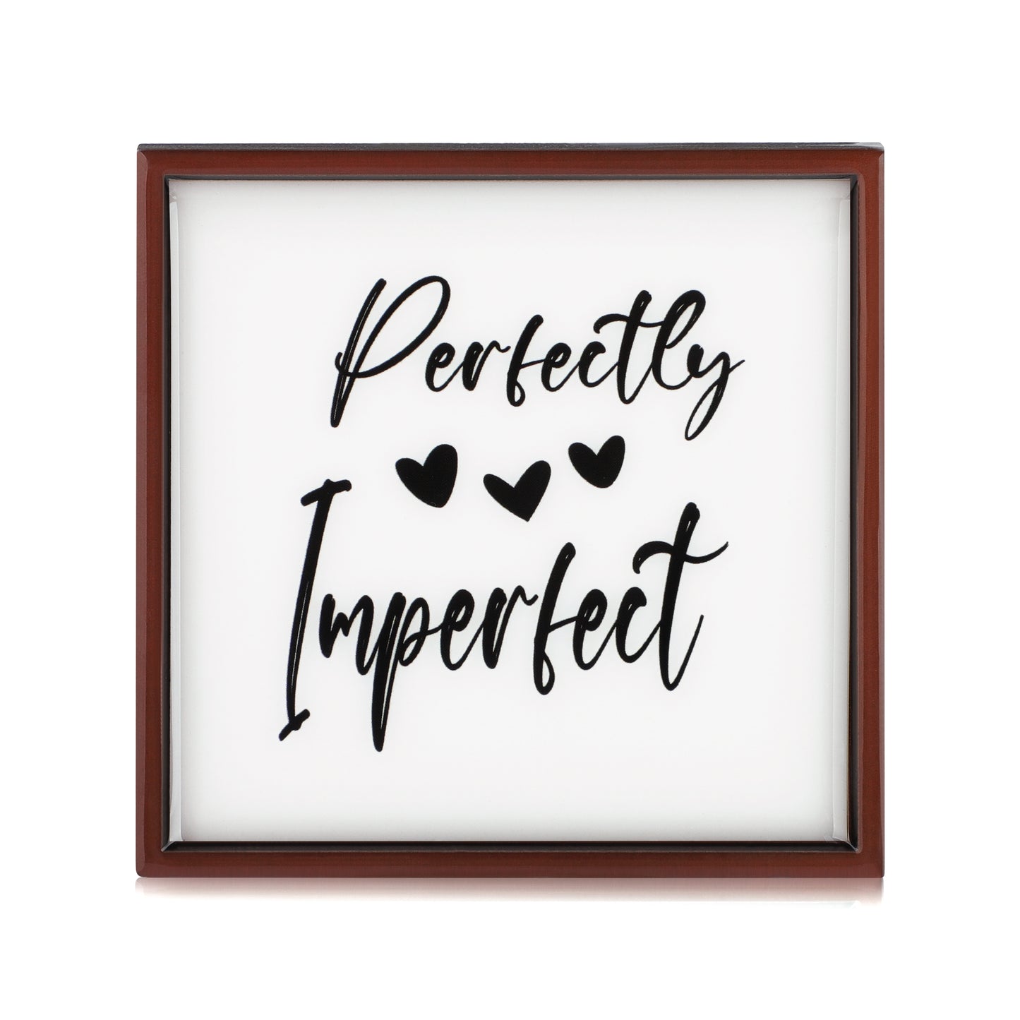 Perfectly Imperfect Plaque