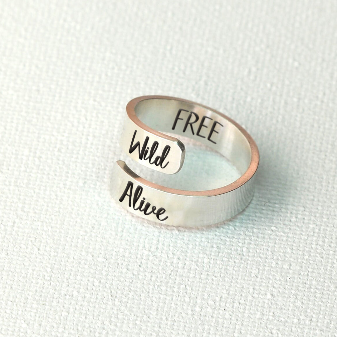 Wild Free Alive Ring
