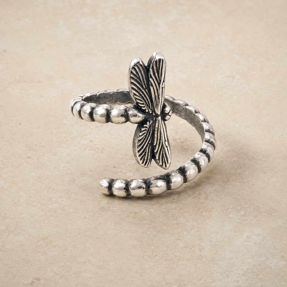 Dragonfly Twist Ring