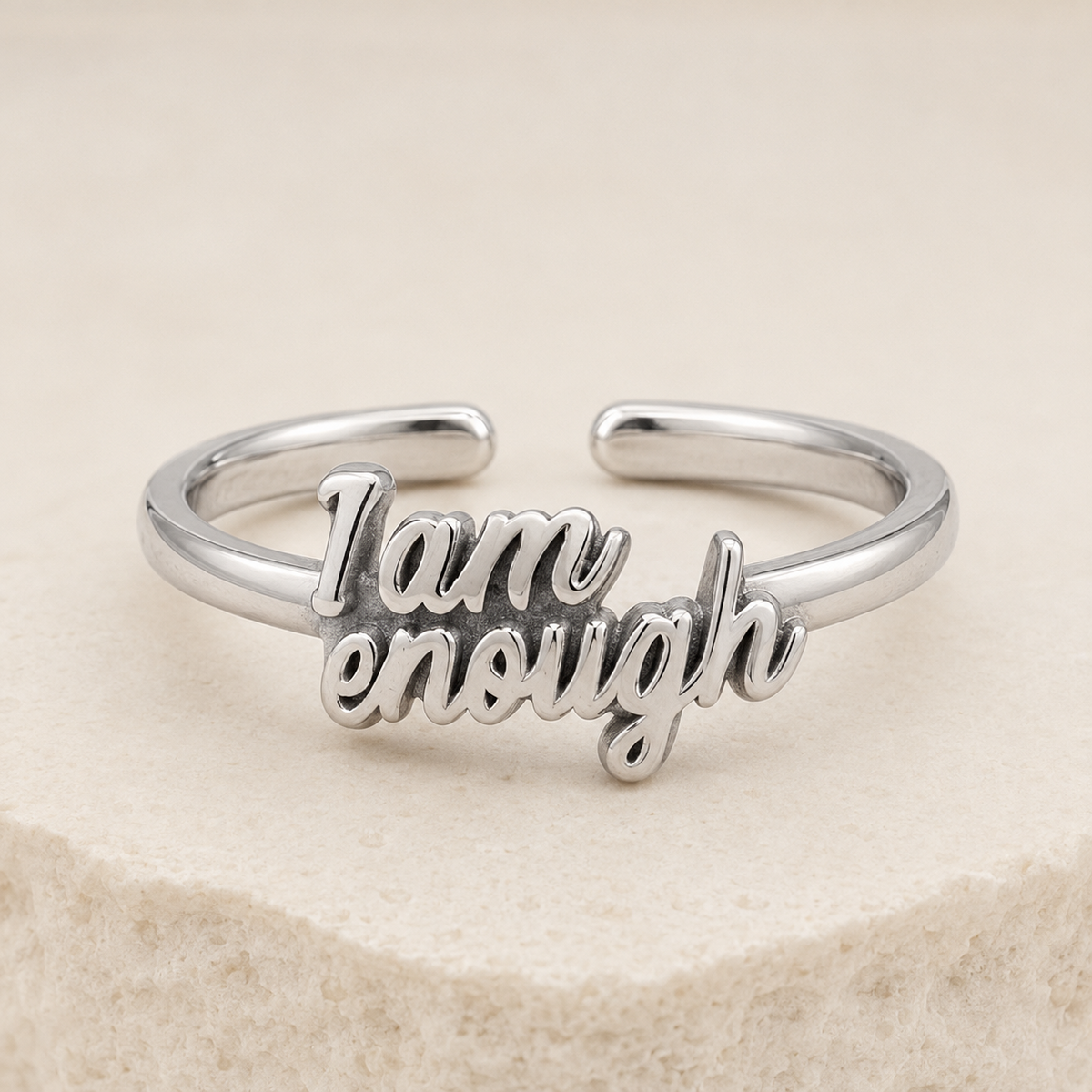I Am Enough Word Ring