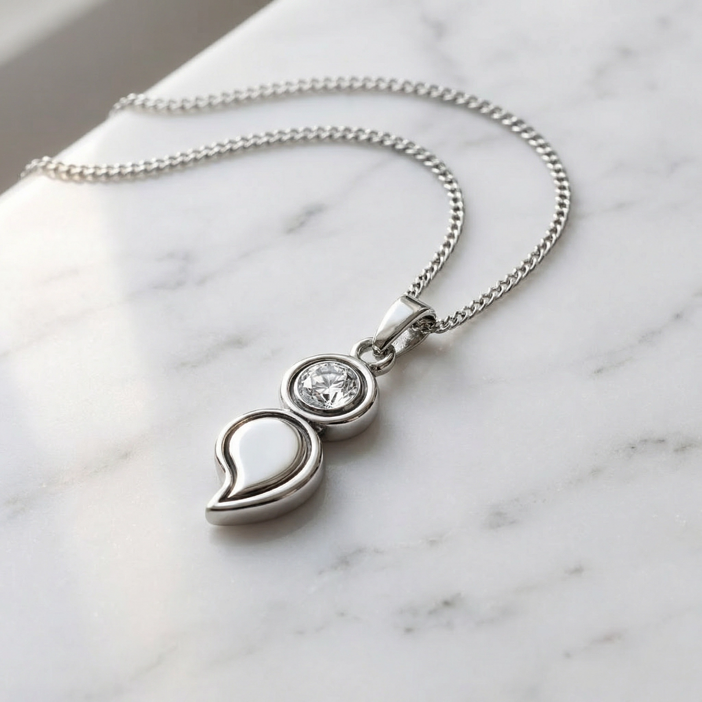 Semicolon Necklace