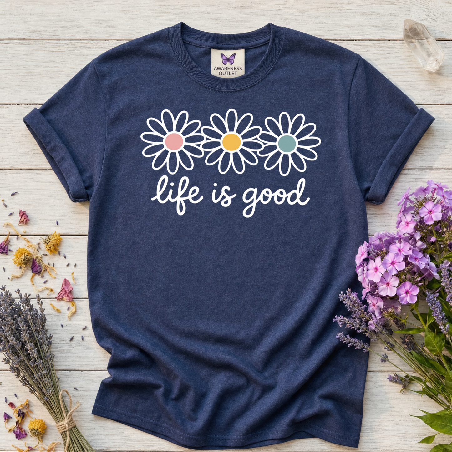 Life Is Good Tee