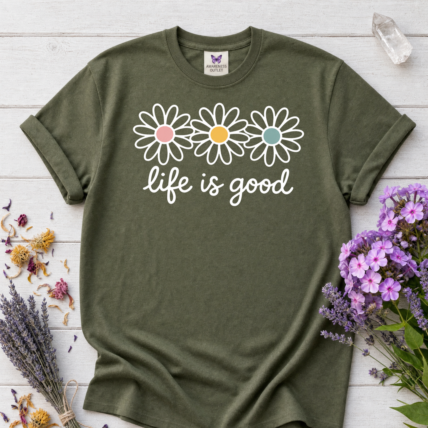 Life Is Good Tee