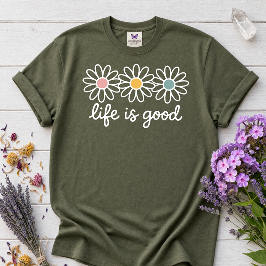Life Is Good Tee