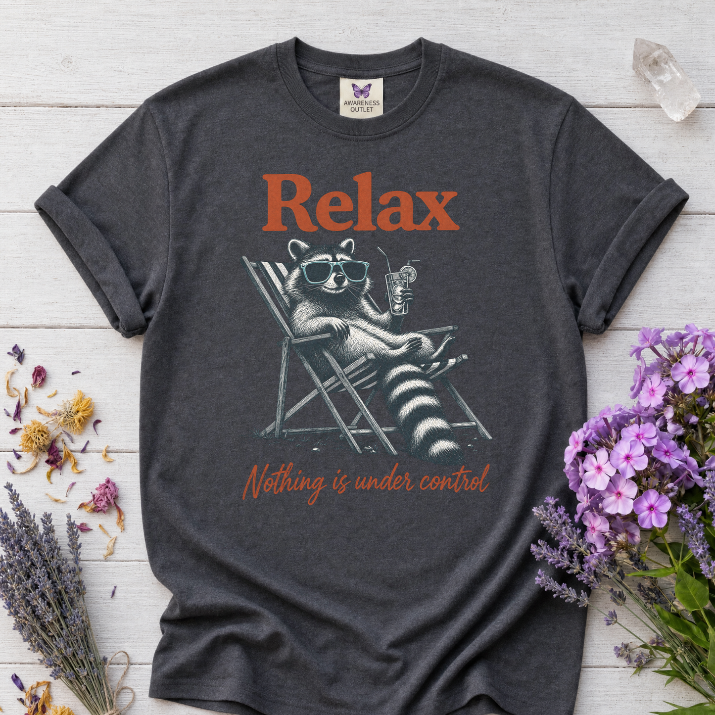 Relax Raccoon Tee