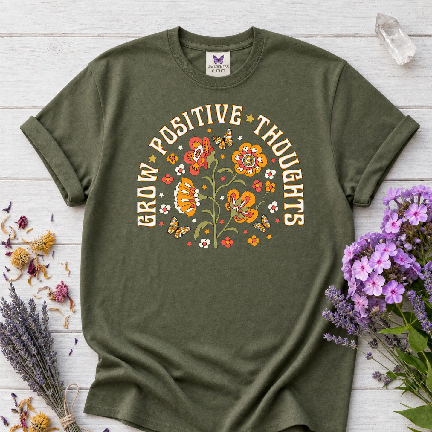 Grow Positive Thoughts Tee