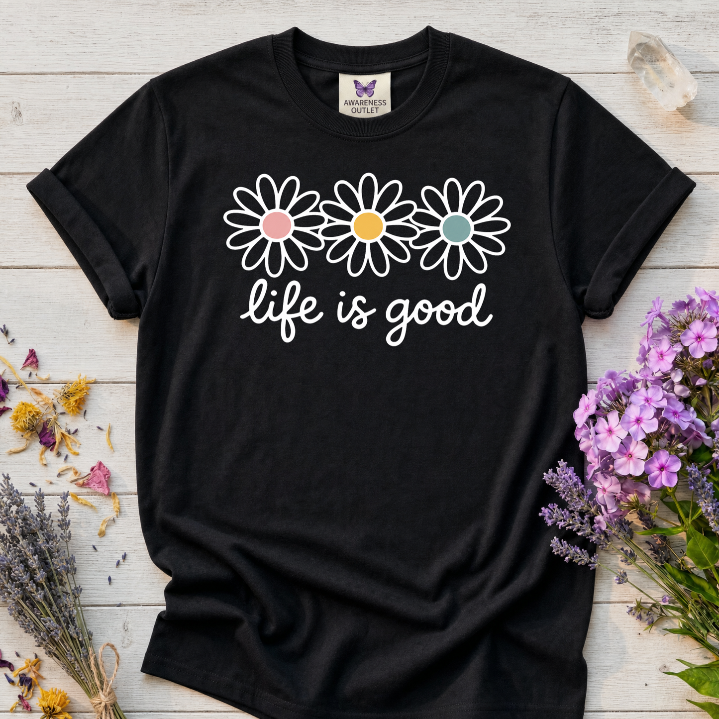 Life Is Good Tee