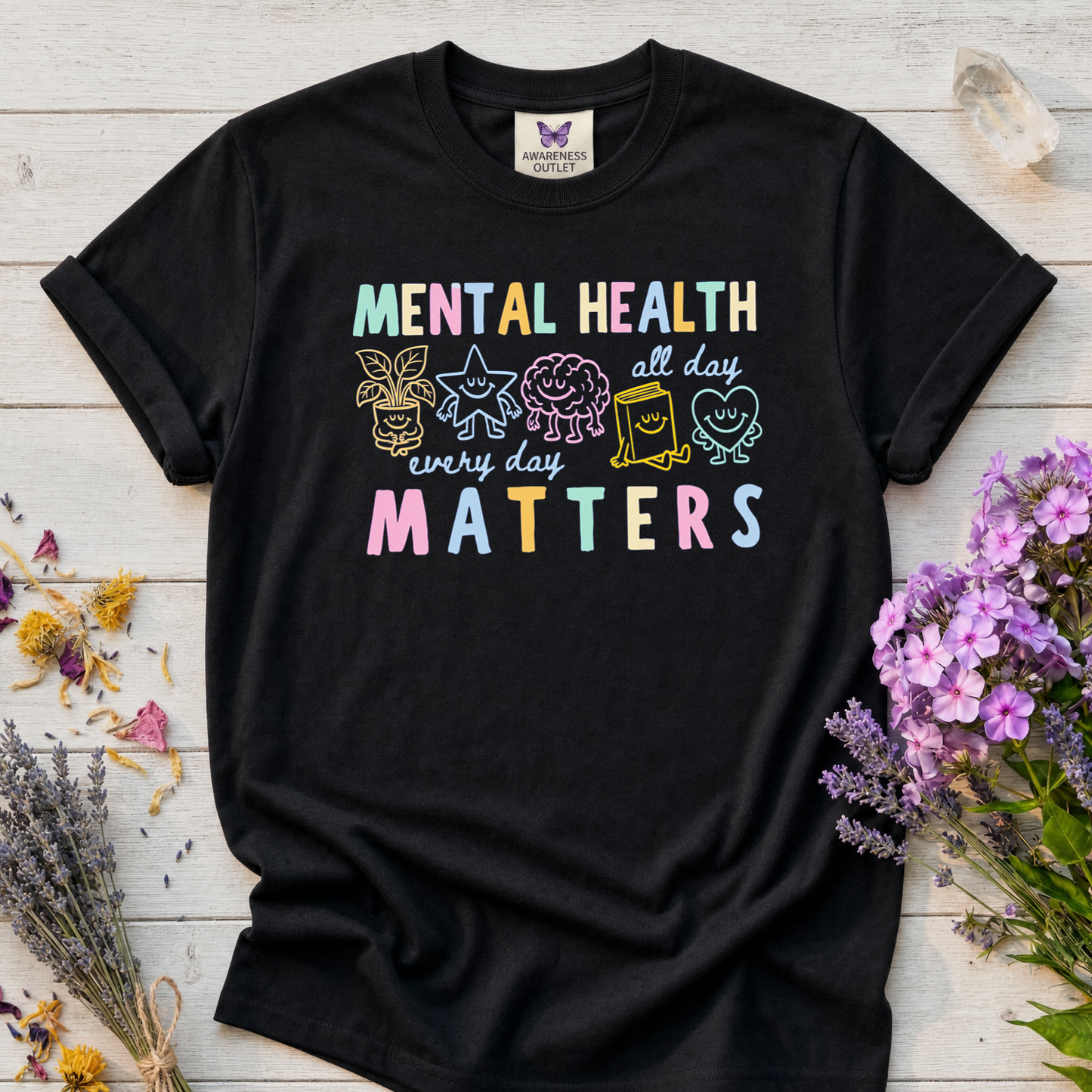Mental Health Everyday Matters Tee
