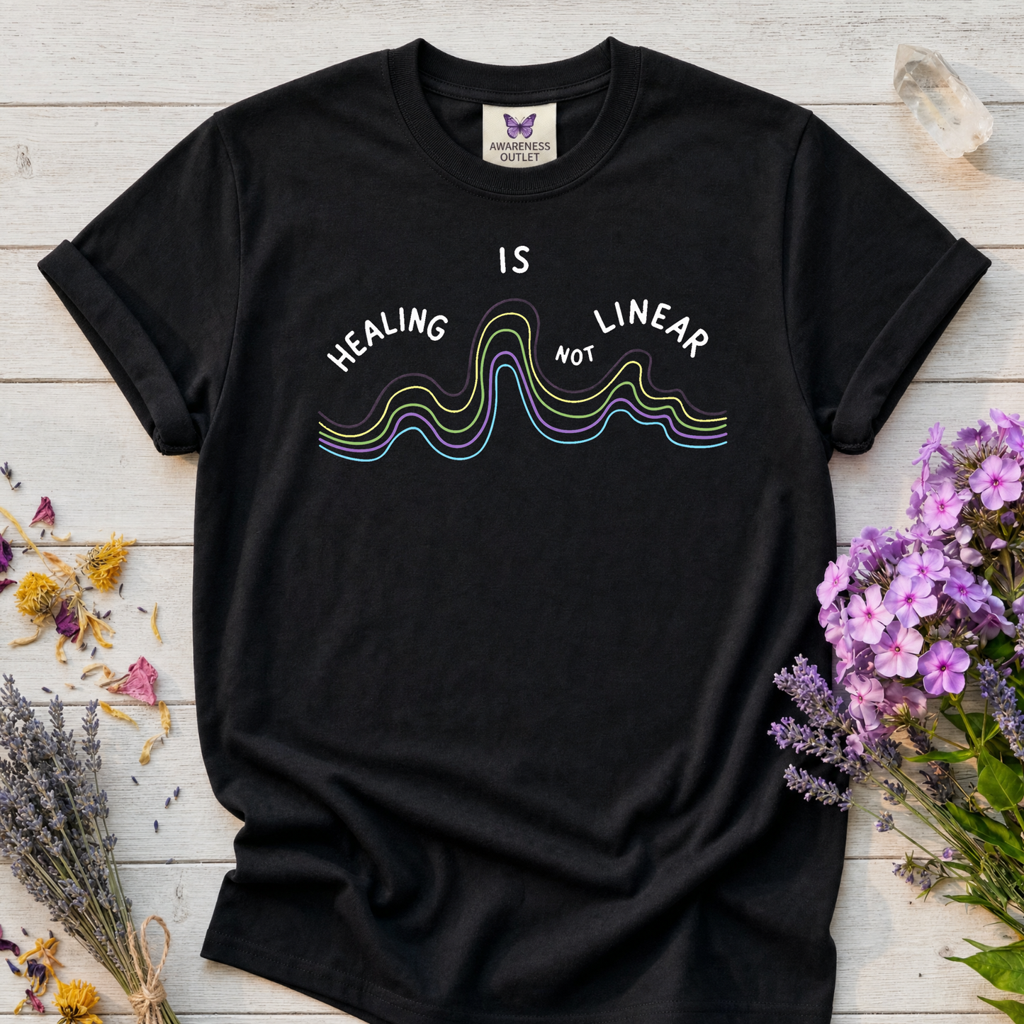 Healing Is Not Linear Tee