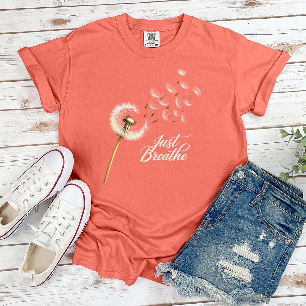 Just Breathe Dandelion Tee