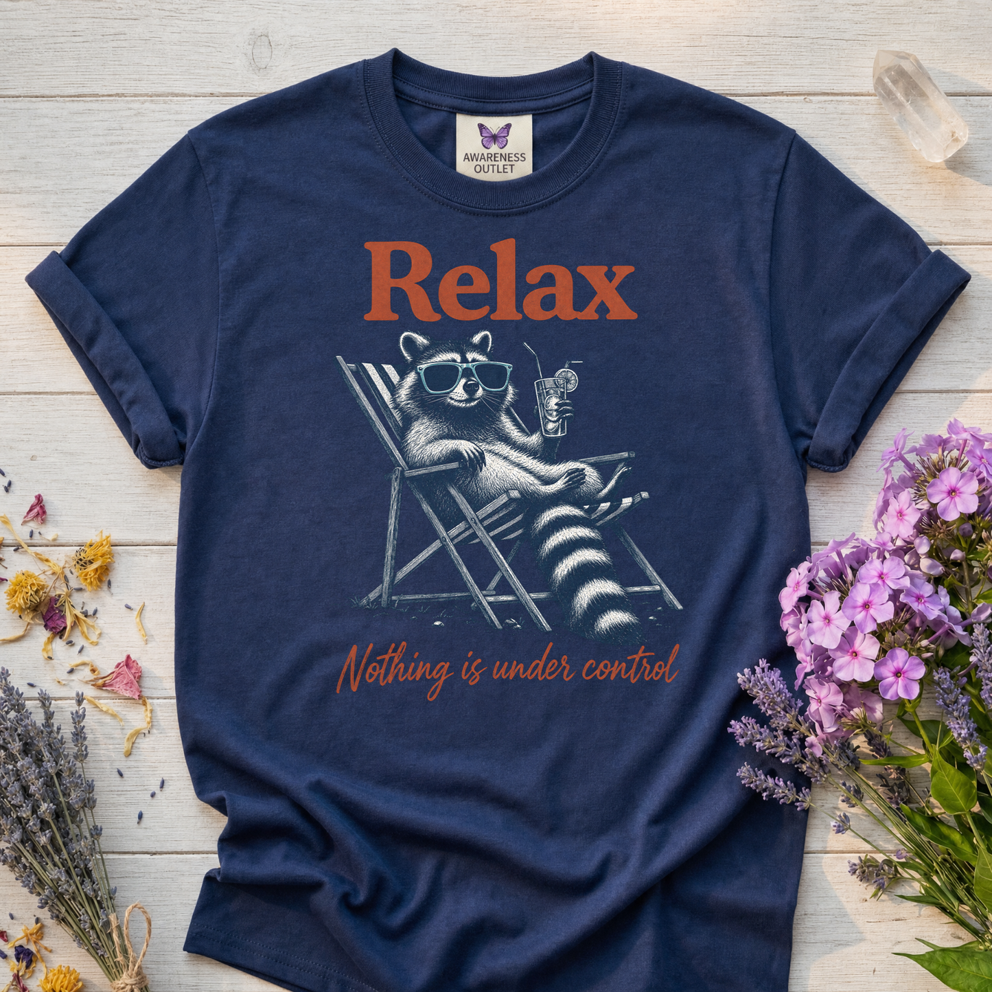 Relax Raccoon Tee