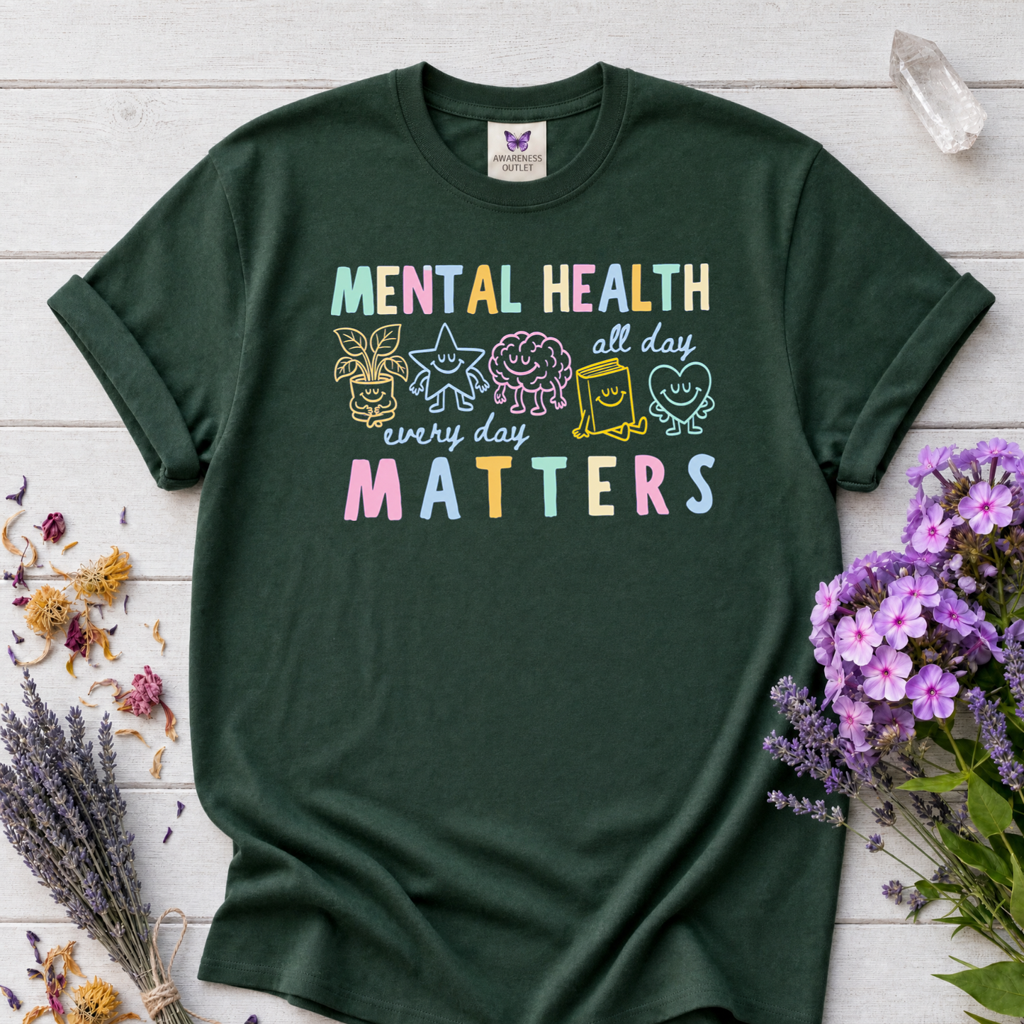 Mental Health Everyday Matters Tee