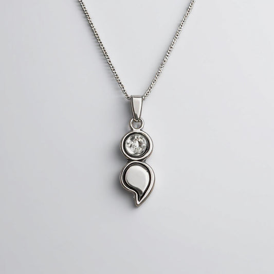 Semicolon Necklace