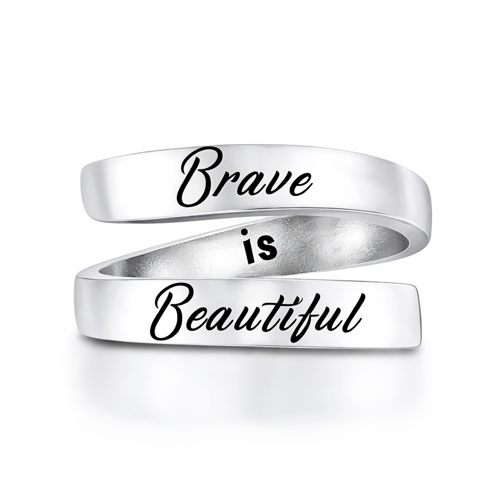 Brave Is Beautiful Ring
