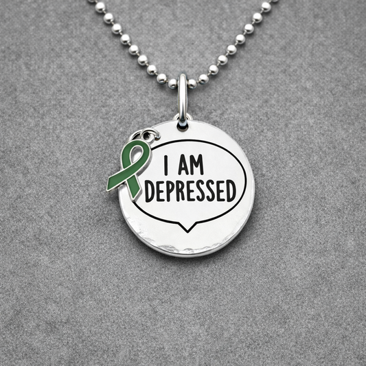 I Am Depressed Necklace