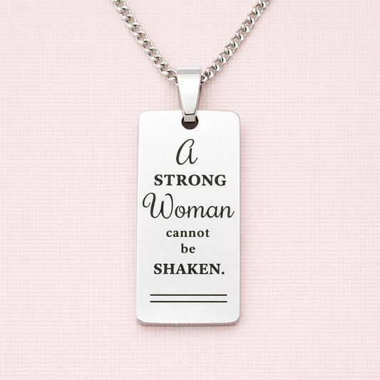 Strong Woman Necklace