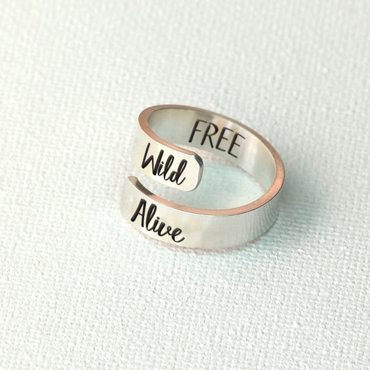 Wild Free Alive Ring
