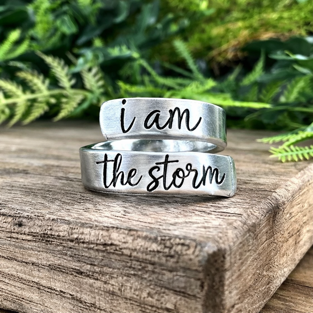 I Am The Storm Ring
