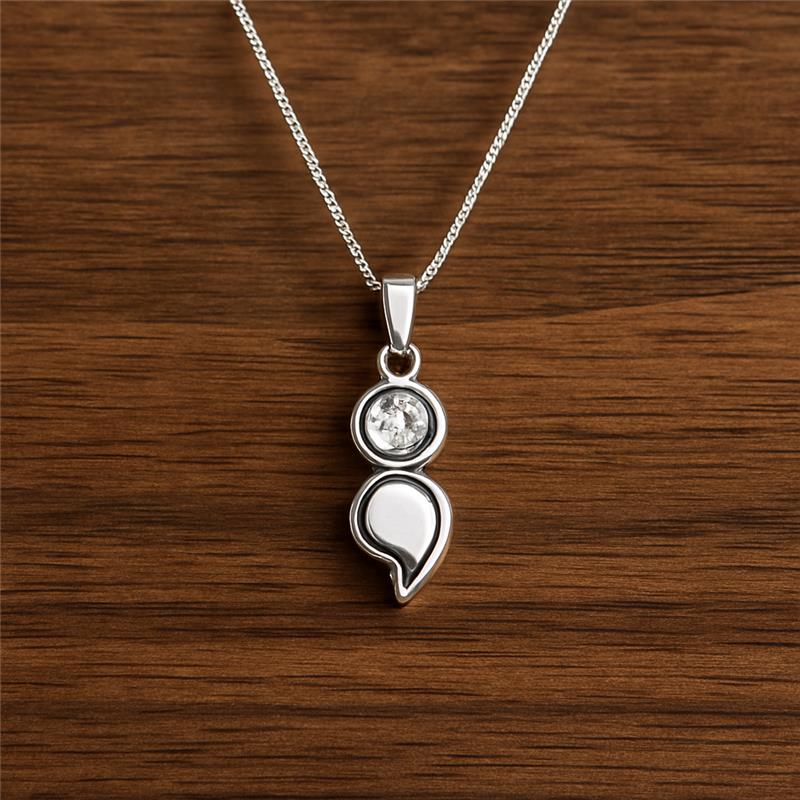 Semicolon Necklace