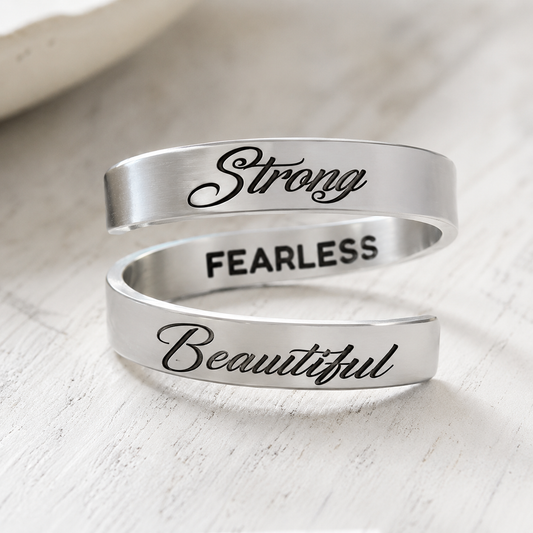 Strong Fearless Beautiful Ring