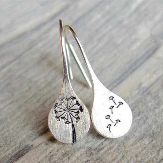 Make A Wish Dandelion Earrings